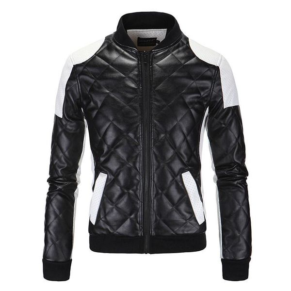 mcikkny men's pu leather jackets coats stand collar motorcycle casual jackets outwear for male size m-5xl
mcikkny men's pu leather jackets coats stand collar motorcycle casual jackets outwear for male size m-5xl