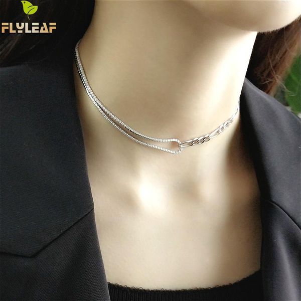 100% 925 sterling silver jewelry cubic zirconia chain choker fashion temperament asymmetry short necklace women
100% 925 sterling silver jewelry cubic zirconia chain choker fashion temperament asymmetry short necklace women