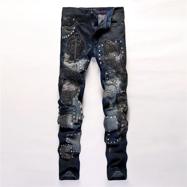 mens 2020 luxury designer jeans for men casual true brand ripped distressed denim pants biker trouser printed pants 20ss hip hop jeans, Blue
mens 2020 luxury designer jeans for men casual true brand ripped distressed denim pants biker trouser printed pants 20ss hip hop jeans, Blue