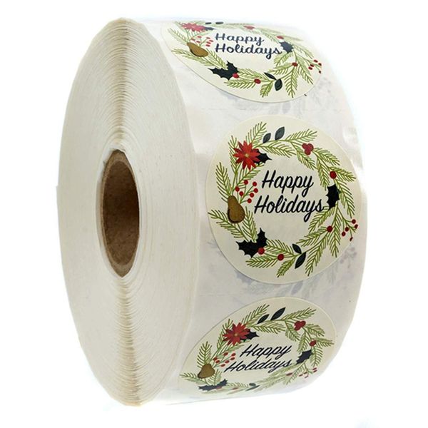 500pcs/roll happy holiday stickers wedding decor tag coated paper seal label stickers handmade craft envelope baking gift invitation card
500pcs/roll happy holiday stickers wedding decor tag coated paper seal label stickers handmade craft envelope baking gift invitation card