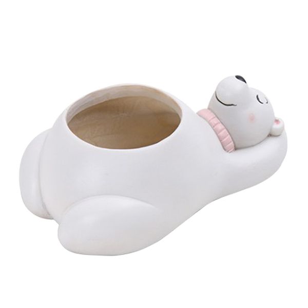 resin polar bear succulent plant pot for fairy garden diy, home office desk decoration
resin polar bear succulent plant pot for fairy garden diy, home office desk decoration