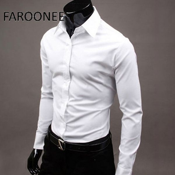 men's long sleeve shirt 2019 new spring business brand color formal dress shirt office formal men's 17 color shirts, White;black
men's long sleeve shirt 2019 new spring business brand color formal dress shirt office formal men's 17 color shirts, White;black