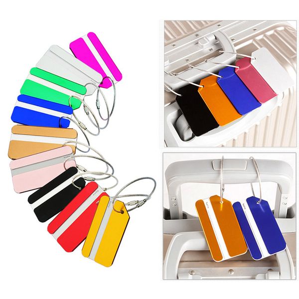 aluminium luggage bags accessories cute novelty travel luggage label straps suitcase identity address name labels luggage tags, Black
aluminium luggage bags accessories cute novelty travel luggage label straps suitcase identity address name labels luggage tags, Black