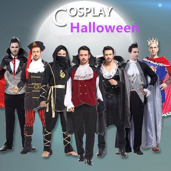 halloween vampire warrior scary cartoon cosplay ball pirate clothing clothes costume costumes, Black;red
halloween vampire warrior scary cartoon cosplay ball pirate clothing clothes costume costumes, Black;red