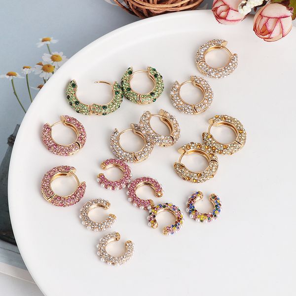 jujia simulated pearl crystal small earrings for women bohemian glass ear cuff brincos fashion cz jewelry, Golden;silver
jujia simulated pearl crystal small earrings for women bohemian glass ear cuff brincos fashion cz jewelry, Golden;silver