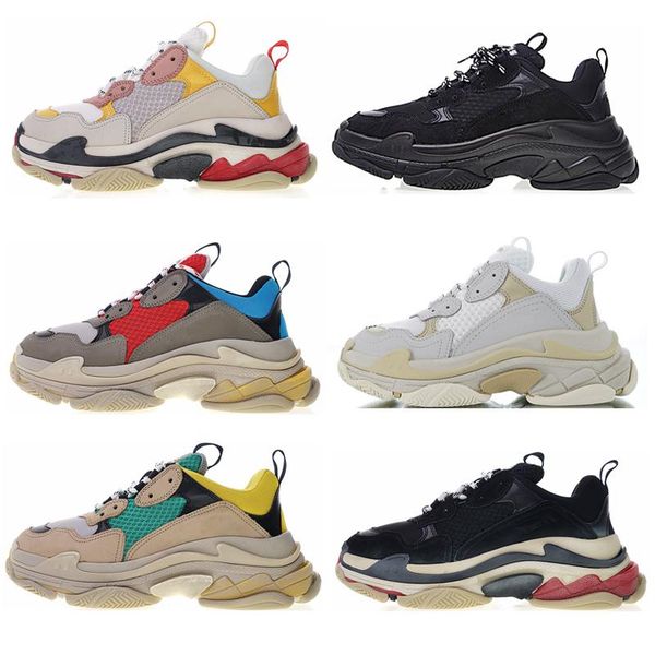 2020 fashion triple s mens womens casual shoes crystal red bottoms paris 17fw vintage dad tripler s shoes clear sole platform sport sneakers, Black
2020 fashion triple s mens womens casual shoes crystal red bottoms paris 17fw vintage dad tripler s shoes clear sole platform sport sneakers, Black
