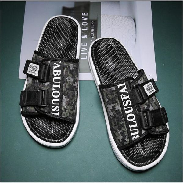 2020 new sandals men's beach sandals summer slippers men wear beach, Black
2020 new sandals men's beach sandals summer slippers men wear beach, Black