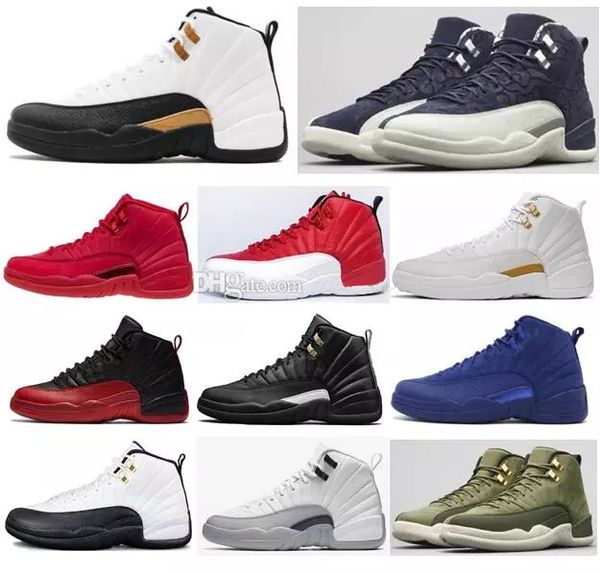 2019 new 12s basketball shoes mens 12 reverse taxi game royal triple black gym red flu game gamma blue sports sneakers size us 8-13
2019 new 12s basketball shoes mens 12 reverse taxi game royal triple black gym red flu game gamma blue sports sneakers size us 8-13