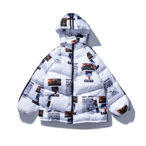 3m reflective letter printhooded parkas jackets 2018 winter warm cotton parka jacket coat harajuku streetwear, Black
3m reflective letter printhooded parkas jackets 2018 winter warm cotton parka jacket coat harajuku streetwear, Black