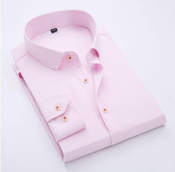 long sleeve shirt men 2019 autumn new fashion designer solid shirt non iron slim fit business shirts formal 4xl, White;black
long sleeve shirt men 2019 autumn new fashion designer solid shirt non iron slim fit business shirts formal 4xl, White;black