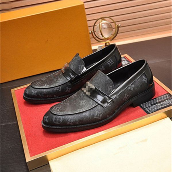 men brogue oxfords patent leather lace-up formal shoes for man mens wedding party dress shoes, Black