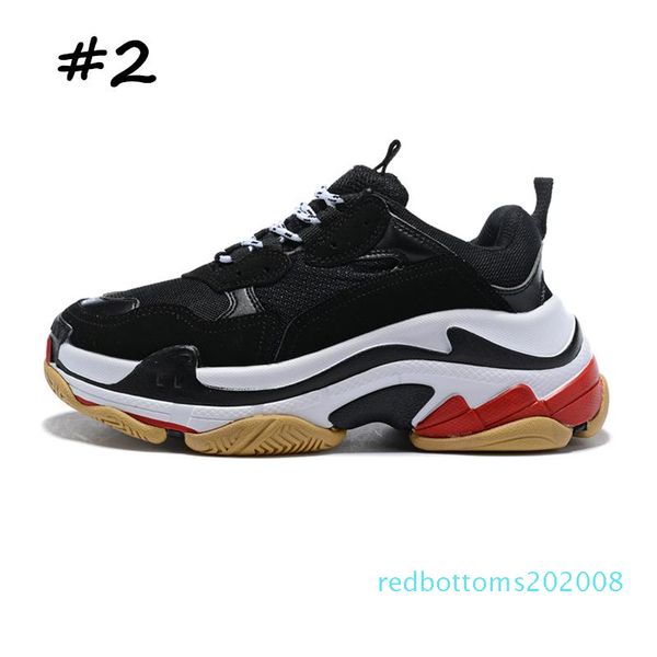 2020 triple s men women fashion luxury designer shoes platform sneakers black bred white red y mens trainer shoes casual vintage shoe r08
2020 triple s men women fashion luxury designer shoes platform sneakers black bred white red y mens trainer shoes casual vintage shoe r08