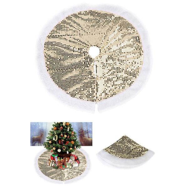 sequins plush christmas tree skirt with invisible nylon clasp xmas tree decorative mat holiday home decor supplies
sequins plush christmas tree skirt with invisible nylon clasp xmas tree decorative mat holiday home decor supplies