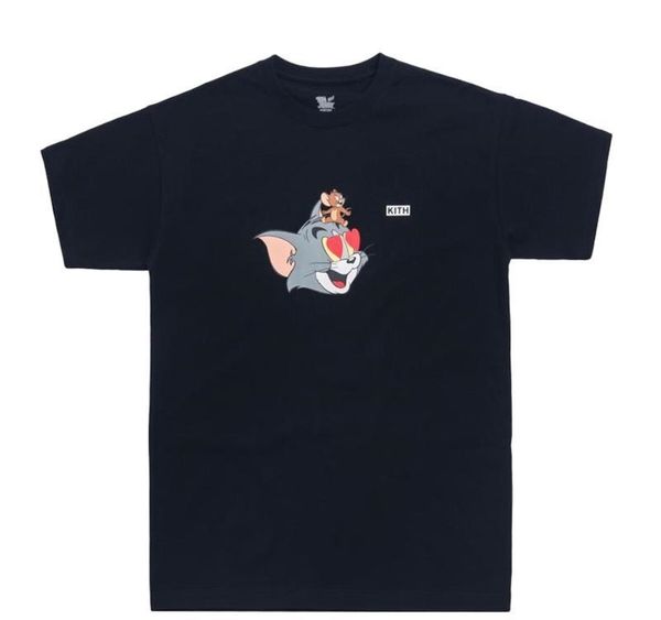 19ss kith x tom jerry heart tee cute cartoon cat and mouse printed men women t-shirt short sleeve street skateboard summer t shirt, White;black
19ss kith x tom jerry heart tee cute cartoon cat and mouse printed men women t-shirt short sleeve street skateboard summer t shirt, White;black