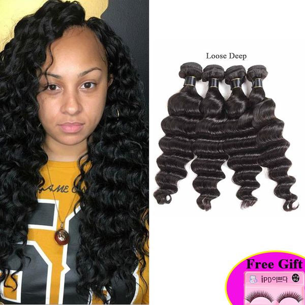 бразильский человек ткут волосы утки рыхлых глубокий 1/3 / 4шт необработанного сырье бразильского волос remy weave связка по dhl бесплатной, Black 
бразильский человек ткут волосы утки рыхлых глубокий 1/3 / 4шт необработанного сырье бразильского волос remy weave связка по dhl бесплатной, Black