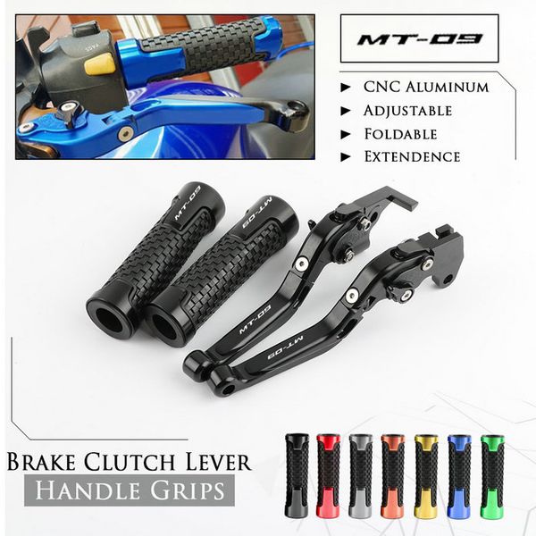 adjustable folding brake clutch levers handle grips for yamaha fj-09 mt-09 tracer 2015-2019
adjustable folding brake clutch levers handle grips for yamaha fj-09 mt-09 tracer 2015-2019