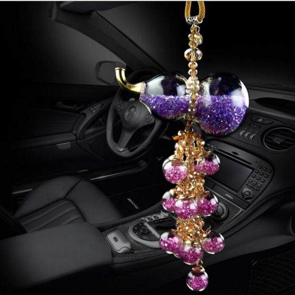 2019 new gift high grade crystal car interior decoration car hanging gourd shape pendant
2019 new gift high grade crystal car interior decoration car hanging gourd shape pendant