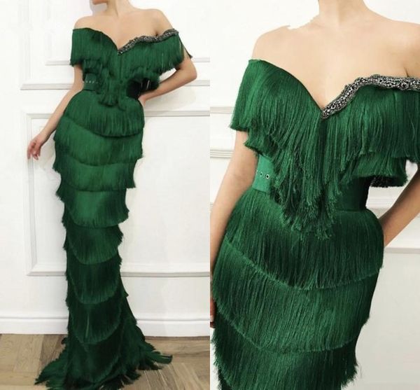 wavy emerald green tassel evening dresses long crystal off the shoulder elegant women arabic dubai formal mermaid prom dress party wear, Black;red
wavy emerald green tassel evening dresses long crystal off the shoulder elegant women arabic dubai formal mermaid prom dress party wear, Black;red