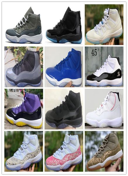 11 11s mens high basketball shoes cap and gown concord 45 cool grey bred gamma blue gym red platinum tint blue shoes sports sneaker 40-47
11 11s mens high basketball shoes cap and gown concord 45 cool grey bred gamma blue gym red platinum tint blue shoes sports sneaker 40-47