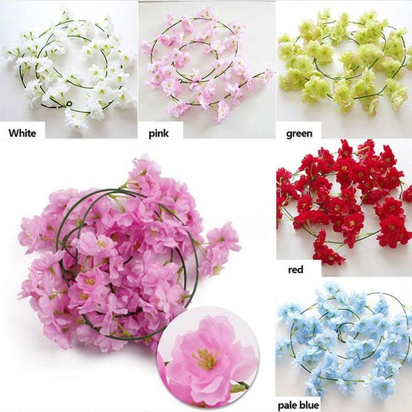artificial flower 2m livingroom creative fake sakura vines artificial cherry blossom vine festive home decor handmade ornament
artificial flower 2m livingroom creative fake sakura vines artificial cherry blossom vine festive home decor handmade ornament