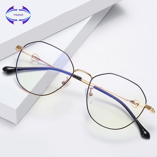vcka vintage anti blue ray glasses frame women reading goggle blue light proof glasses computer transparent optical eyewear, White;black
vcka vintage anti blue ray glasses frame women reading goggle blue light proof glasses computer transparent optical eyewear, White;black