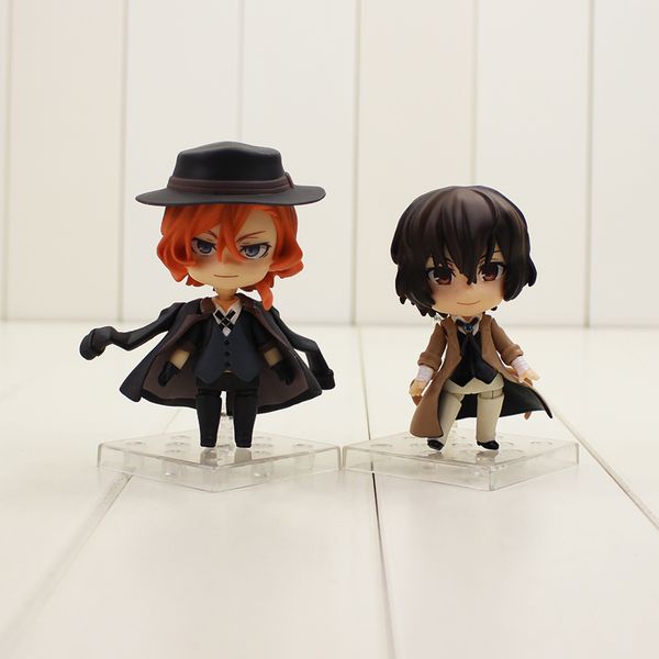 9cm bungo stray dogs figure toys dazai osamu nakahara chuya pvc action figure q version 657# 676# model toys for kids gifts t200321 
9cm bungo stray dogs figure toys dazai osamu nakahara chuya pvc action figure q version 657# 676# model toys for kids gifts t200321