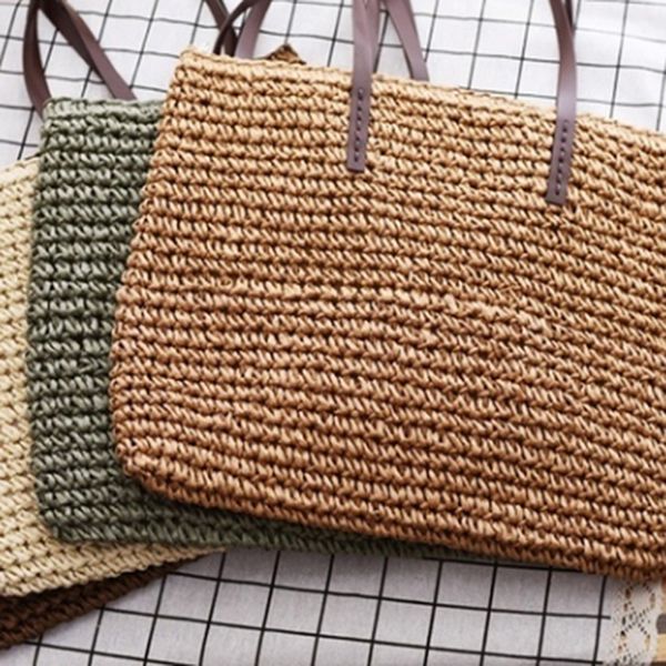 новый повседневная женская сумка ручной соломы бумажный мешок веревка woven богемского большой емкости casual женский пляж сумки
новый повседневная женская сумка ручной соломы бумажный мешок веревка woven богемского большой емкости casual женский пляж сумки