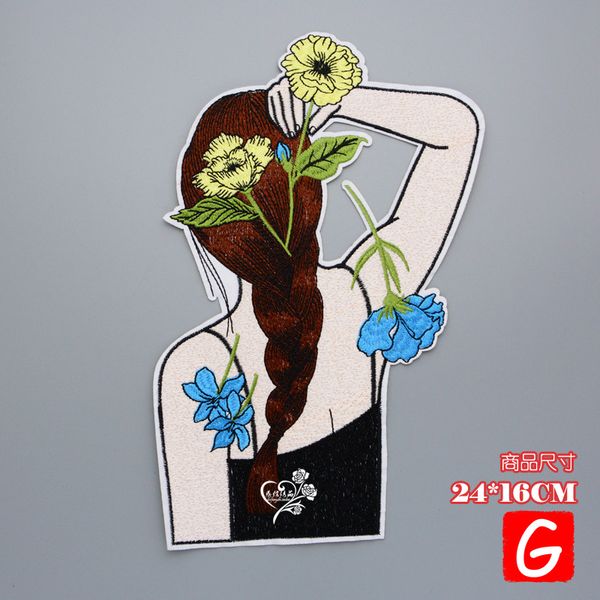 gugutree вышивка большая девочка бель патчи патч животных значки аппликация патчи для одежды dx-94, Black
gugutree вышивка большая девочка бель патчи патч животных значки аппликация патчи для одежды dx-94, Black