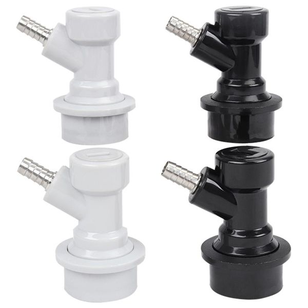 2 pairs homebrew ball lock keg disconnect liquid and gas barbed connectors cornelius corny kegerator beer
2 pairs homebrew ball lock keg disconnect liquid and gas barbed connectors cornelius corny kegerator beer