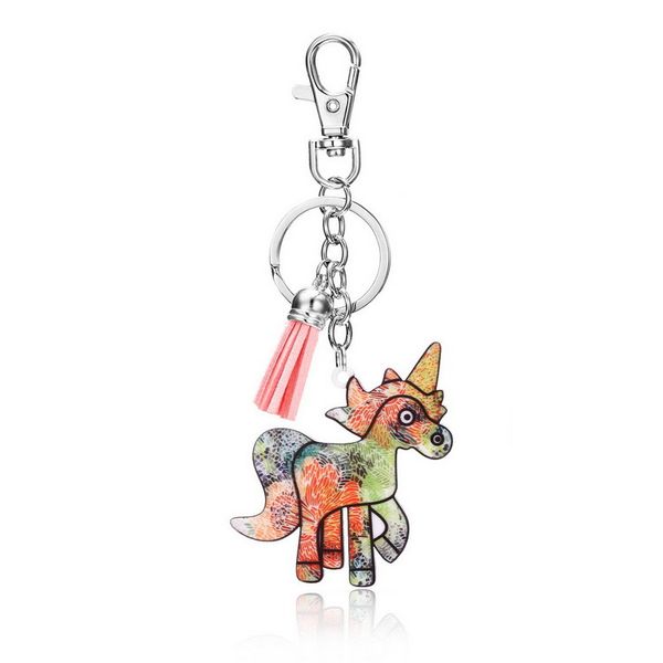 fashion resin key ring tassel animal keychain keychain horse pendant holder key ring keyring bag charm jewelry for women gifts, Silver
fashion resin key ring tassel animal keychain keychain horse pendant holder key ring keyring bag charm jewelry for women gifts, Silver