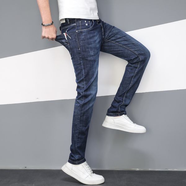 qmgood денима джинсы для мужчин stretch сплошной синий тощий slim fit летние повседневные джинсовые брюки брюки 2020 новые мужские джинсы, Blue
qmgood денима джинсы для мужчин stretch сплошной синий тощий slim fit летние повседневные джинсовые брюки брюки 2020 новые мужские джинсы, Blue