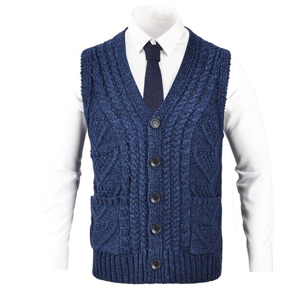 fall winter vest mens knitted ribbed knit casual fit sweater v-neck cable aran waistcoat 204, White;black
fall winter vest mens knitted ribbed knit casual fit sweater v-neck cable aran waistcoat 204, White;black