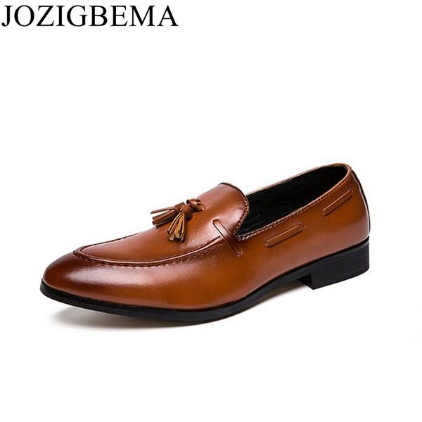 jozigbema men dress shoes black wedding shoes pointed toe flat business british slip-on oxfords soft moccasins chaussure
jozigbema men dress shoes black wedding shoes pointed toe flat business british slip-on oxfords soft moccasins chaussure