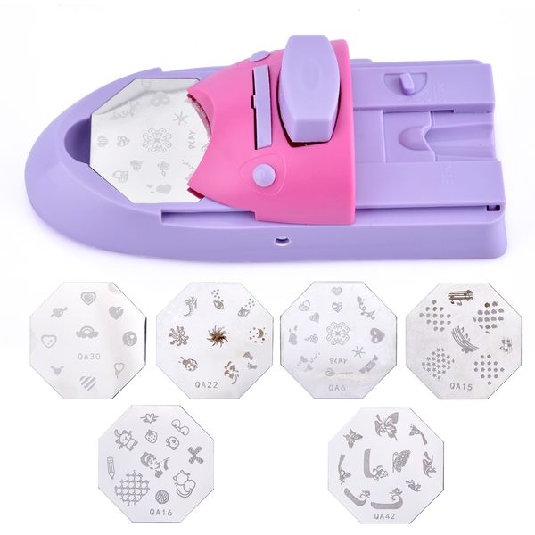 1 set professional nail art diy pattern printing manicure machine stamp stamper nail tools color drawing polish printer
1 set professional nail art diy pattern printing manicure machine stamp stamper nail tools color drawing polish printer
