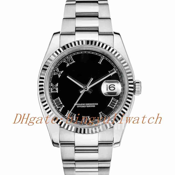 new date just 116234 36mm stainless steel case arf edition black dial on 904l stainless steel bracelet sa3135 original plastic box, Slivery;brown
new date just 116234 36mm stainless steel case arf edition black dial on 904l stainless steel bracelet sa3135 original plastic box, Slivery;brown