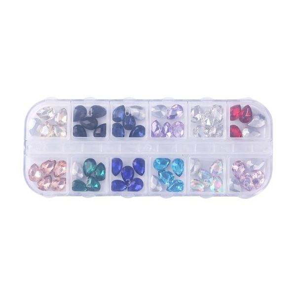 12 grids water-drop nail art rhinestones for diy manicure colorful charms decoration design for nails decorations accessoires, Silver;gold
12 grids water-drop nail art rhinestones for diy manicure colorful charms decoration design for nails decorations accessoires, Silver;gold