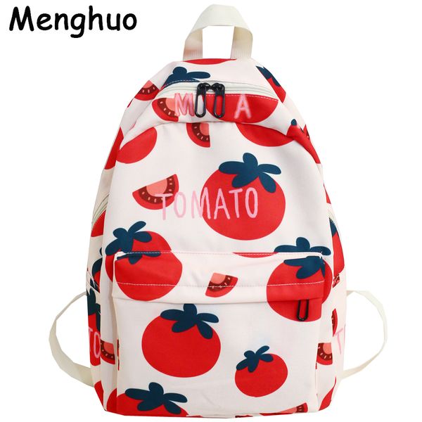 2019 waterproof nylon women backpack for teenager girls boys school bag student cute tomato printing backpack travel bag mochila
2019 waterproof nylon women backpack for teenager girls boys school bag student cute tomato printing backpack travel bag mochila