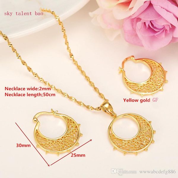 small size ethiopian set jewelry necklace earrings kids 24k real yellow solid gold gf eritrea habesha for girl africa sets, Silver
small size ethiopian set jewelry necklace earrings kids 24k real yellow solid gold gf eritrea habesha for girl africa sets, Silver