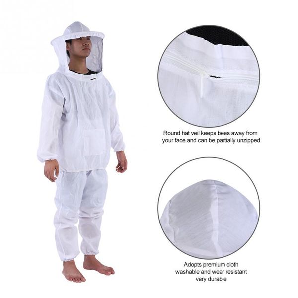 professional beekeeper protective suit hooded jacket pants comfortable body for men women breathable beekeeping clothing
professional beekeeper protective suit hooded jacket pants comfortable body for men women breathable beekeeping clothing
