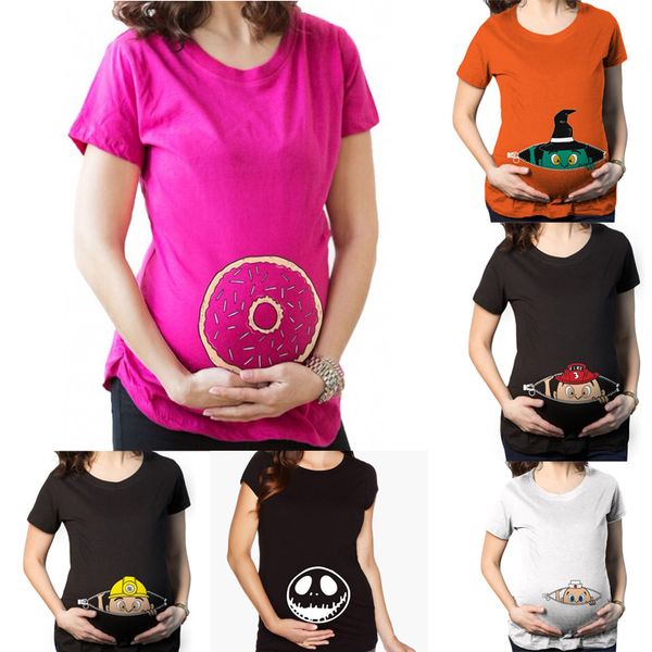 pregnancy clothes funny maternity t shirt for pregnant women plus size3xl t-shirt summer premaman shirts zwangerschaps kleding, White
pregnancy clothes funny maternity t shirt for pregnant women plus size3xl t-shirt summer premaman shirts zwangerschaps kleding, White