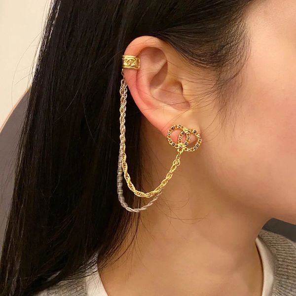 c2125 new 2020 single side ear stud brass s925 silver needle clip geometric section fashion earrings, Golden;silver
c2125 new 2020 single side ear stud brass s925 silver needle clip geometric section fashion earrings, Golden;silver