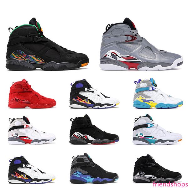 2019 new men 8s basketball shoes 8 aqua chrome playoff reflections of a champion three peat mens sports sneakers size 8-13
2019 new men 8s basketball shoes 8 aqua chrome playoff reflections of a champion three peat mens sports sneakers size 8-13