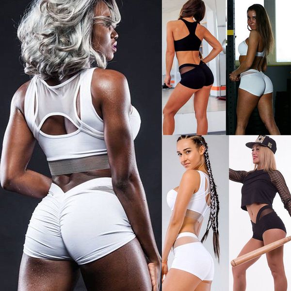 new brand compression breathable running shorts women gym short slim mesh short fitness workout elastic yoga shorts activewear, White;red
new brand compression breathable running shorts women gym short slim mesh short fitness workout elastic yoga shorts activewear, White;red