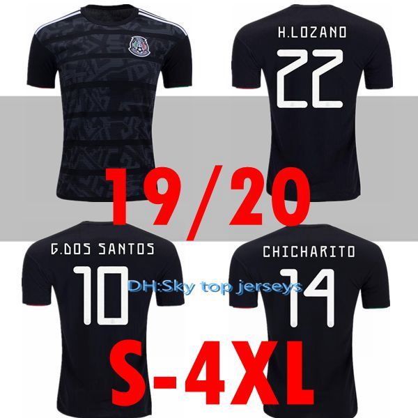 new large size xxl 3xl 4xl mexico 2019 2020 h.lozano h.herrera r.marquez chicharito a.guardado raul soccer jersey 19 20 football shirt, Black;yellow
new large size xxl 3xl 4xl mexico 2019 2020 h.lozano h.herrera r.marquez chicharito a.guardado raul soccer jersey 19 20 football shirt, Black;yellow