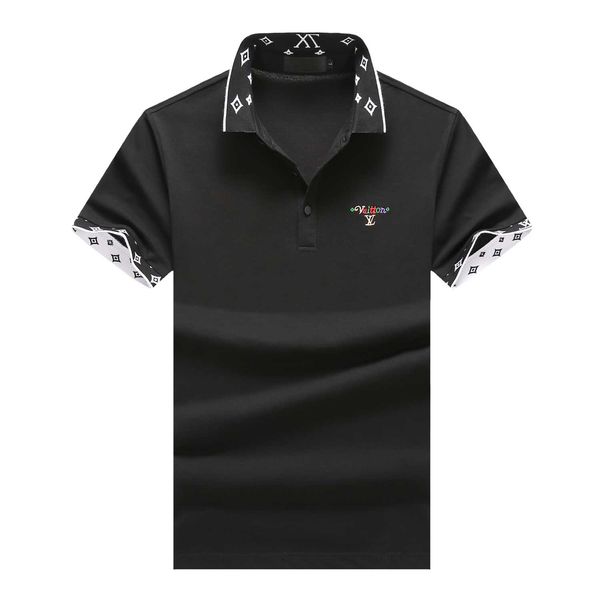 luxury men's polo shirt print lapel lapel short sleeve summer polo shirt business casual t-shirt, Black;brown
luxury men's polo shirt print lapel lapel short sleeve summer polo shirt business casual t-shirt, Black;brown