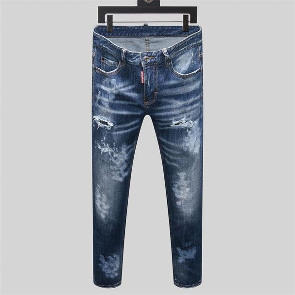 2020 new mens distressed ripped biker jeans slim fit motorcycle biker denim for men fashion designer hip hop mens jeans #66, Blue
2020 new mens distressed ripped biker jeans slim fit motorcycle biker denim for men fashion designer hip hop mens jeans #66, Blue