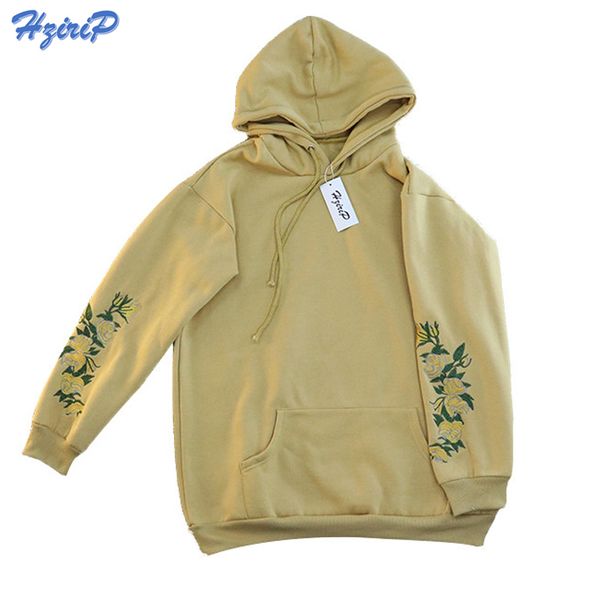 hzirip 2019 new arrival hooeded sweatshirt women elegant floral embroidery long sleeve pullover christmas hoodies, Black
hzirip 2019 new arrival hooeded sweatshirt women elegant floral embroidery long sleeve pullover christmas hoodies, Black