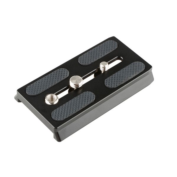 camvate manfrotto slide-in camera quick release plate with 1/4" & 3/8" threads item code: c2149
camvate manfrotto slide-in camera quick release plate with 1/4" & 3/8" threads item code: c2149