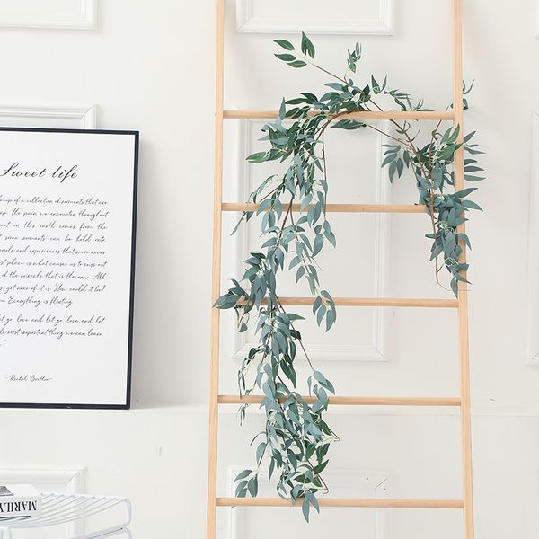 1.7m artificial willow vine leaf garland plants hanging green vine fake foliage flowers home decor artificial flower rattan evergreen cirrus
1.7m artificial willow vine leaf garland plants hanging green vine fake foliage flowers home decor artificial flower rattan evergreen cirrus