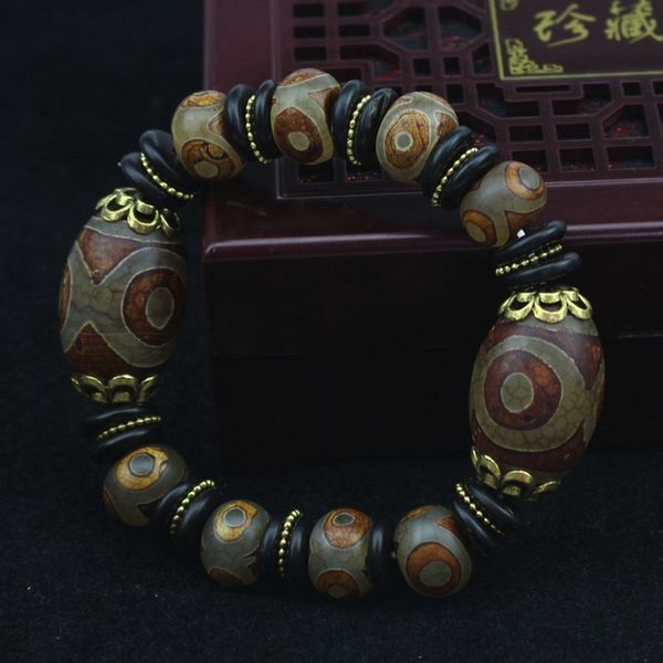 kyszdl natural tibetan old stone dzi bead bracelet men stone bracelet jewelry gifts, Golden;silver
kyszdl natural tibetan old stone dzi bead bracelet men stone bracelet jewelry gifts, Golden;silver
